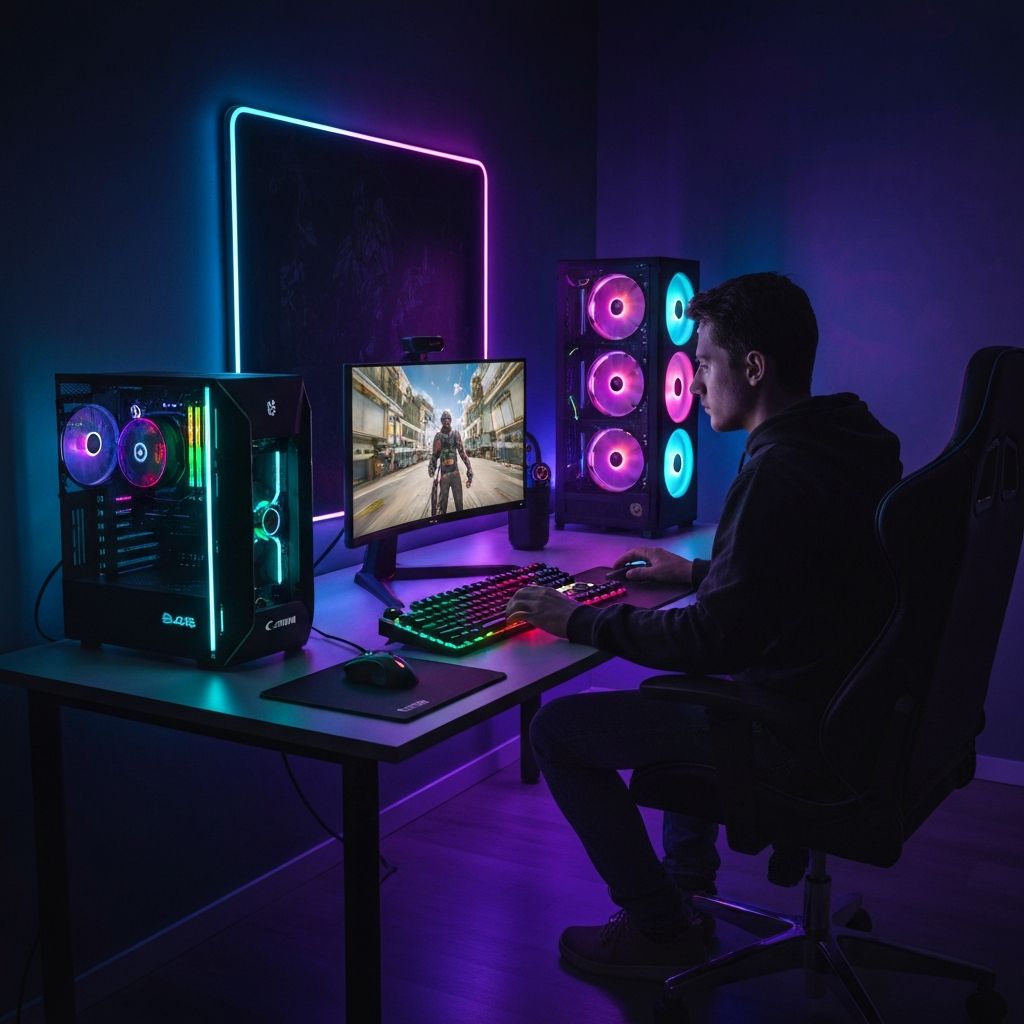 Futuristic Gaming Background